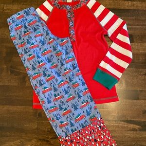 Matilda Jane Boys Christmas PJs size 6